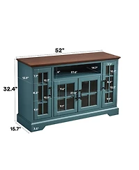 Streamdale Buffet Table Sideboard with 4 Doors