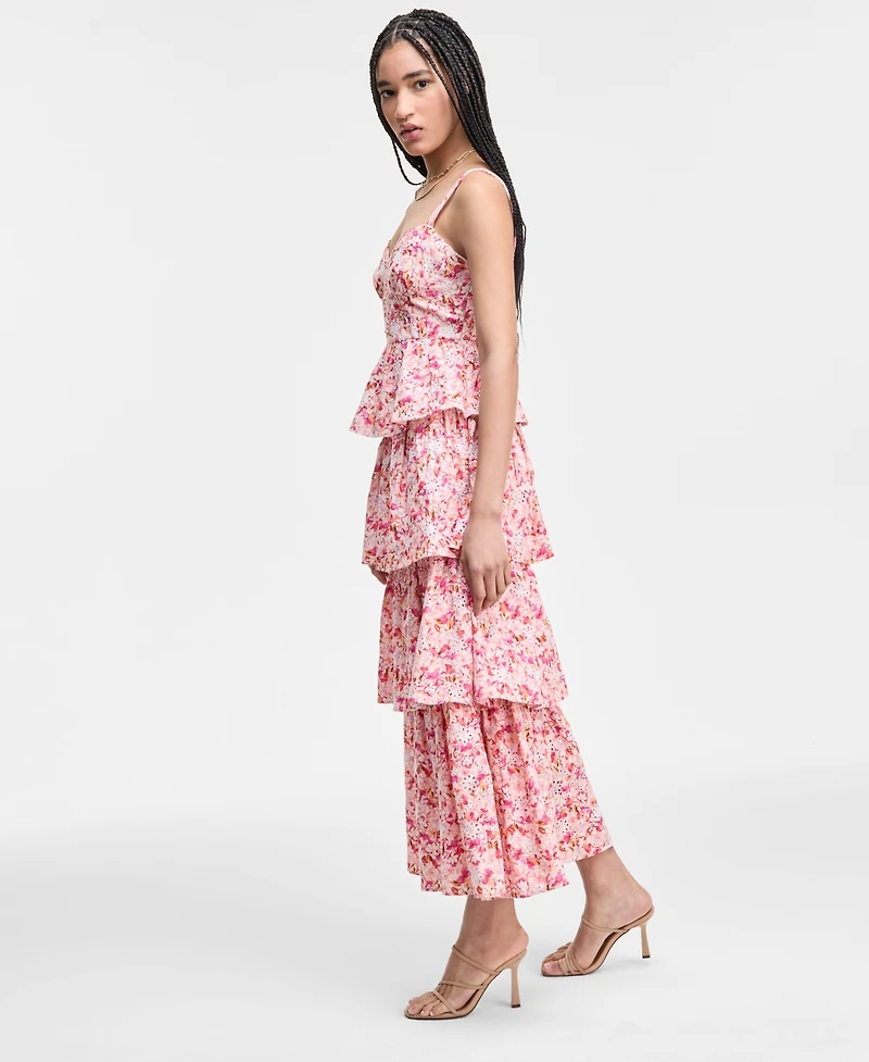 Astr the Label Women's Midsummer Tiered Maxi Dress