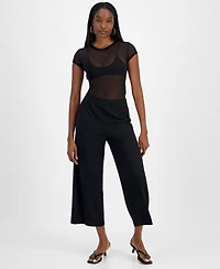 Bar Iii Women's Pull-On Cropped Pants