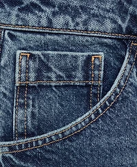 Mango Women's Denim Midi-Skirt