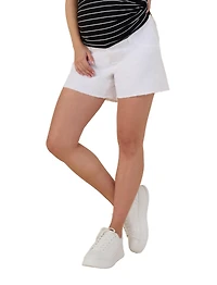 Motherhood Maternity Under the Belly Cut Off Denim Short