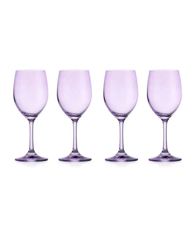 Godinger Veneto White Wine Glasses, Set of 4