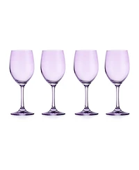 Godinger Veneto White Wine Glasses, Set of 4