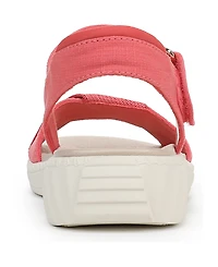 LifeStride Women's Lane Washable Open Round Toe Strappy Sandals