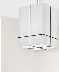 Dainolite 26" Metal Raquel 4 Light Led Pendant