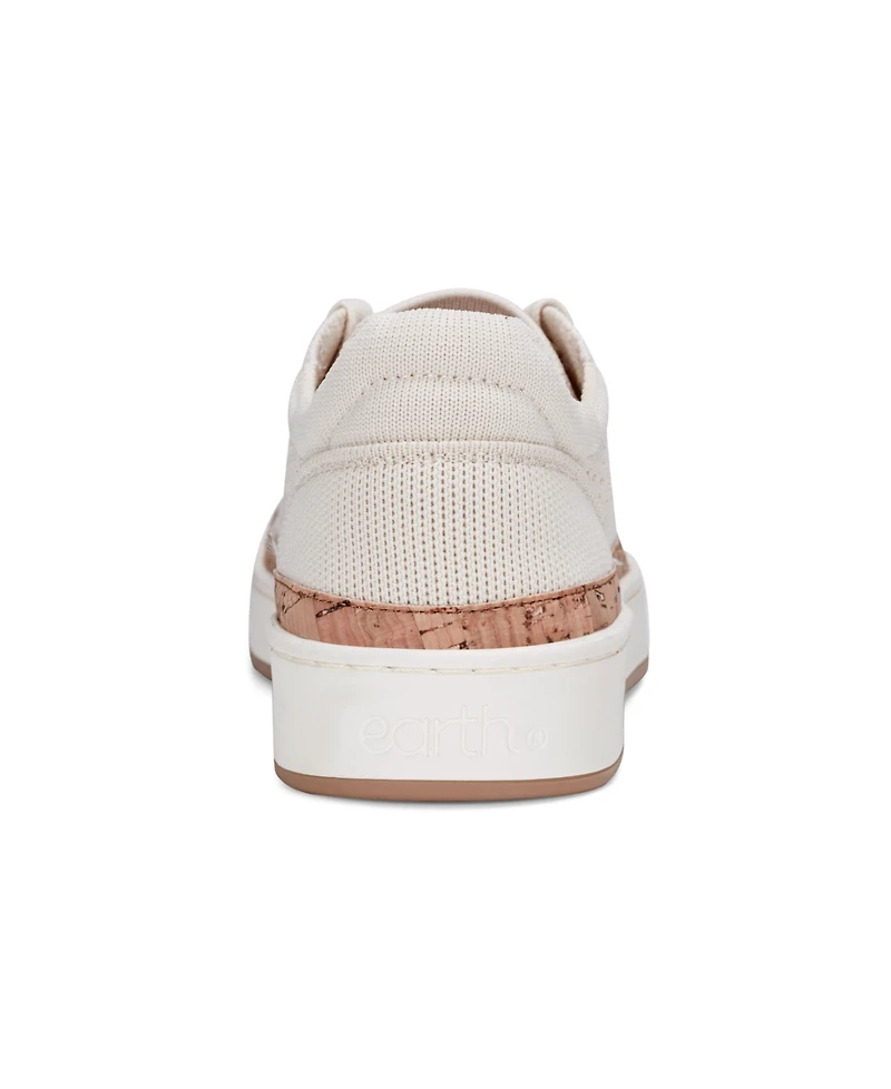 Earth Women's Knight Knit Lace-Up Sneakers