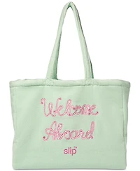 Slip 2-Pc. Pure Silk Travel Pillow & Beach Bag Set - Les Vacances