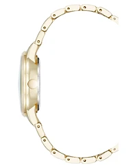 Nine West Women's Quartz and Gold-Tone Metal Alloy Watch