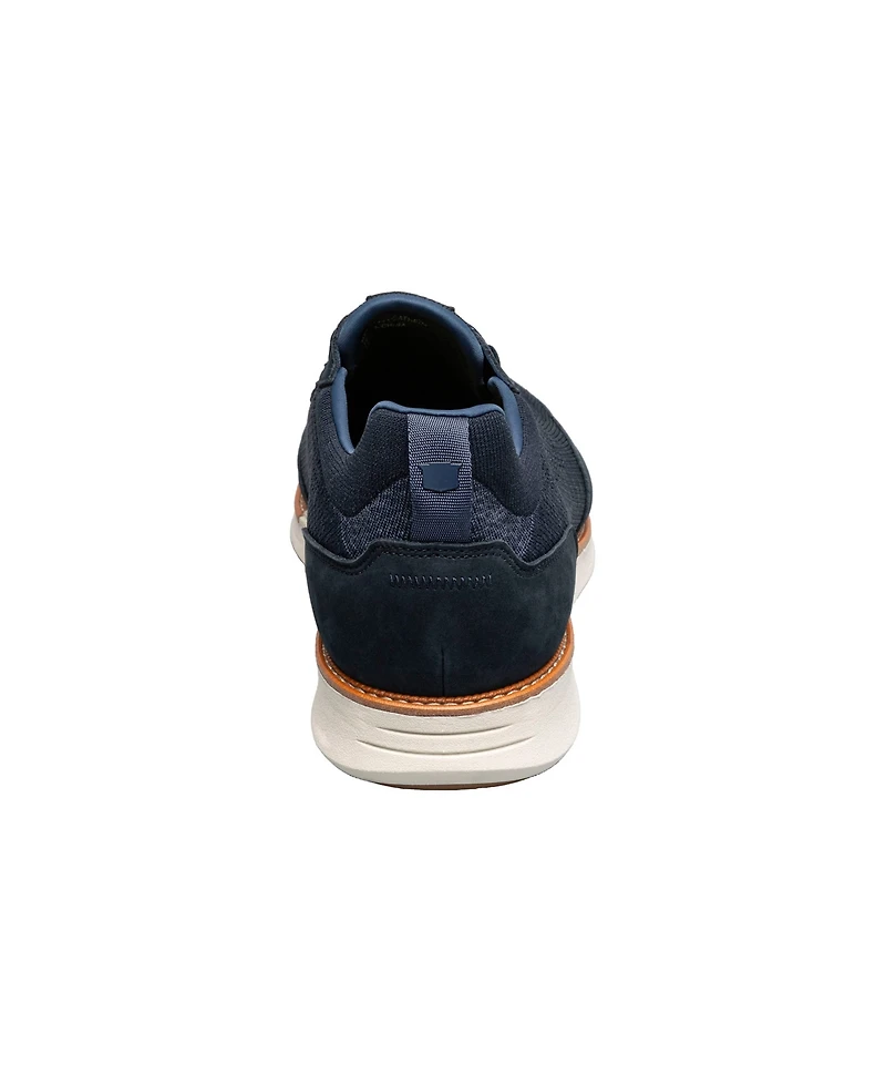 Florsheim Men's Launch Knit Elastic Lace Slip On Sneaker
