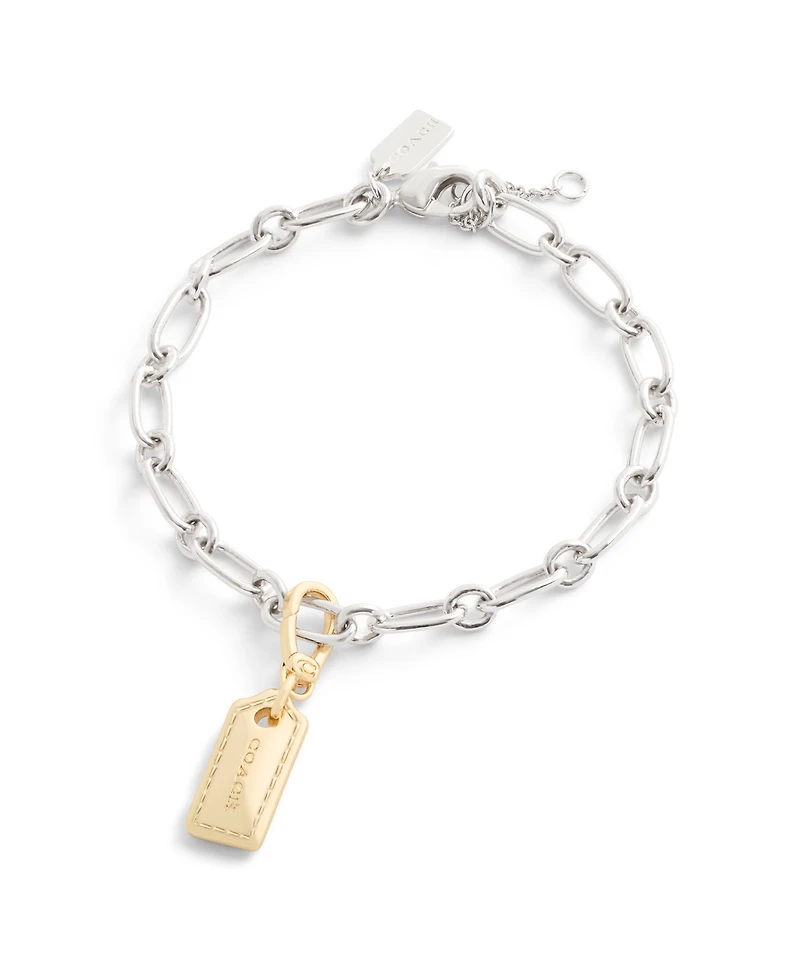 Coach Gold Collectible Signature Stitched Hangtag Charms