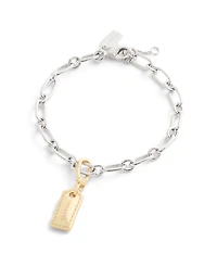 Coach Gold Collectible Signature Stitched Hangtag Charms