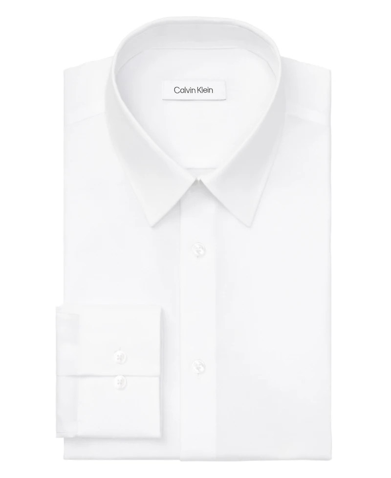 Calvin Klein Men's Stretch Slim Fit Dress Shirt