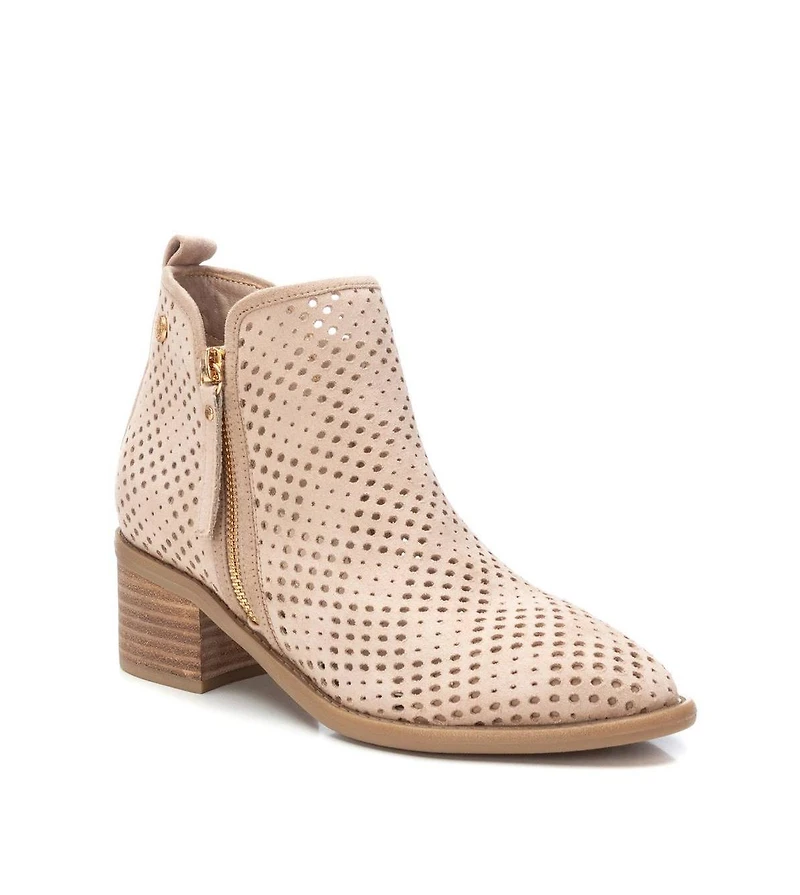 Xti Women's Italian Western Booties With side Zipper