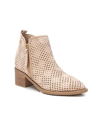 Xti Women's Italian Western Booties With side Zipper