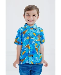 Scooby Doo Toddler Boys Scooby-Doo Hawaiian Button Down Dress Shirt
