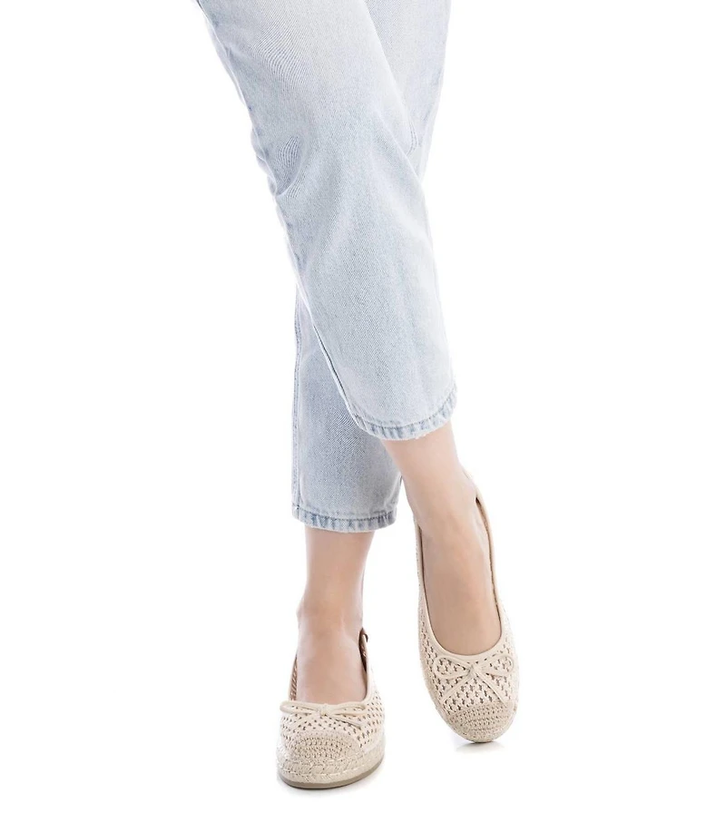 Refresh Comfort By Xti Women's Braided Platform Ballerinas