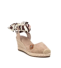 Refresh Women's Espadrilles With Wide Ribbon Laces