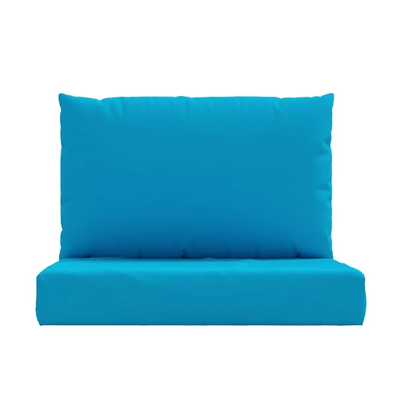 Pallet Cushions 2 pcs Light Blue Oxford Fabric