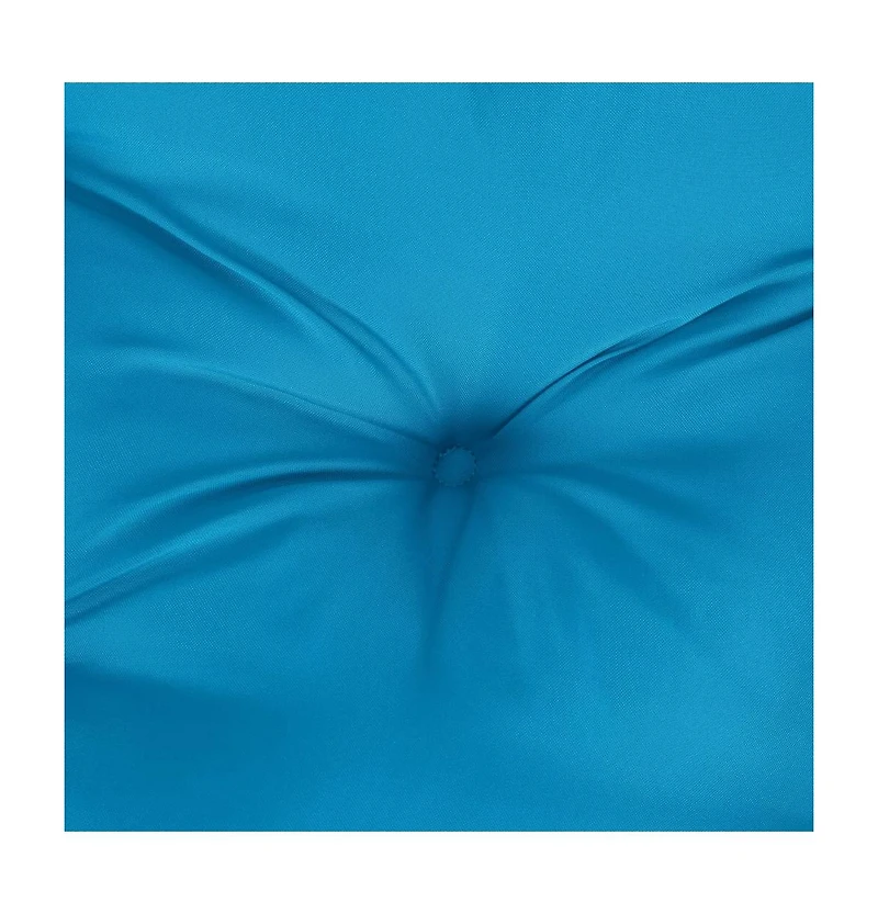 Garden Bench Cushions 2 pcs Light Blue 59.1"x19.7"x2.8" Oxford Fabric