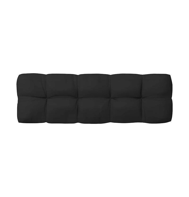 Pallet Sofa Cushions 7 pcs Black
