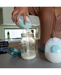 Willow Glass Milk Pitcher