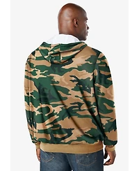 Boulder Creek Big & Tall by KingSize Full-Zip Thermal Hoodie