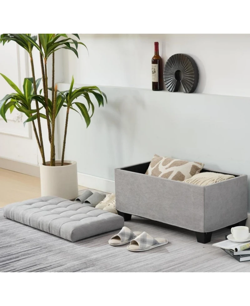 Streamdale Multifunctional Storage Ottoman Bench End of Bed, Entryway & Living Room