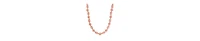 2028 Peach Cracked Glass Strand Necklace
