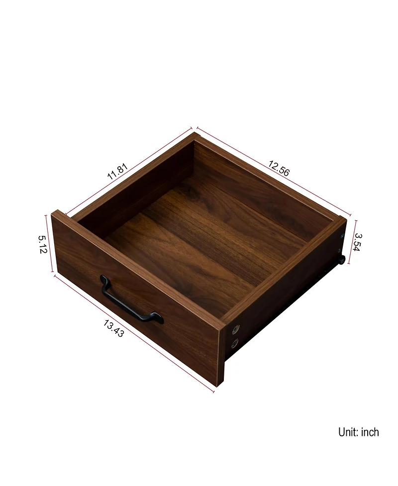 Streamdale Modern Wood Buffet & Sideboard Cabinet with Doors & Drawers - Dining Room Console