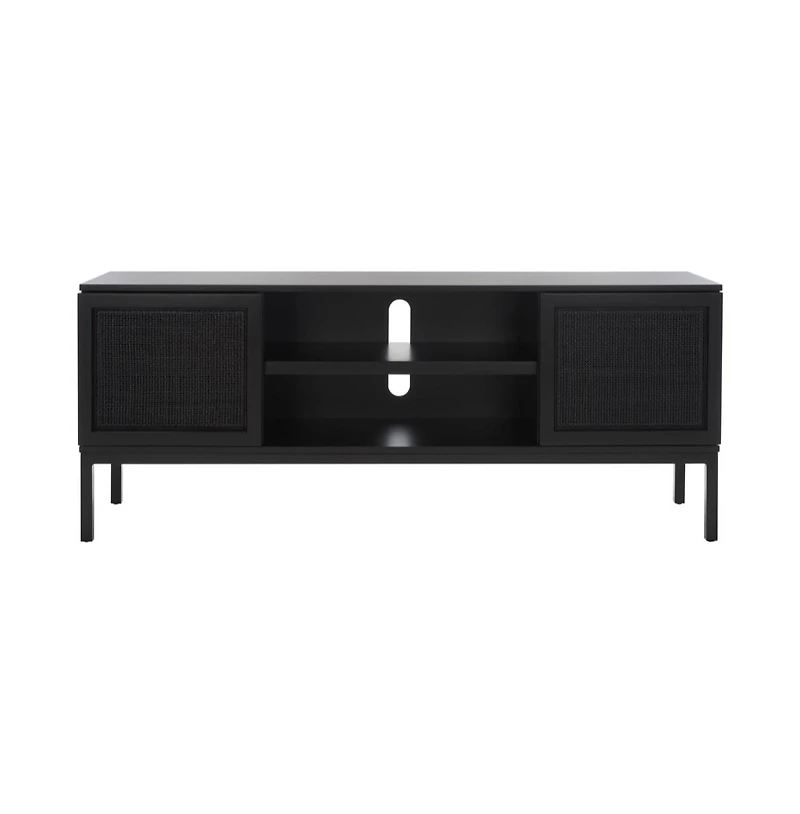 Zadie 1 Shelf Rattan Media Stand