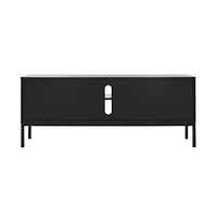 Zadie 1 Shelf Rattan Media Stand