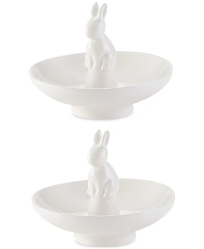 Tableau Large Bunny Bowl, Set of 2