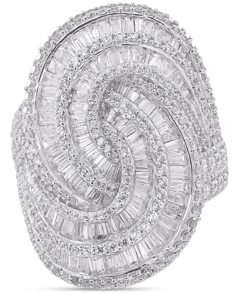 Diamond Swirl Statement Ring (2-1/2 ct. t.w.) in 14k White Gold