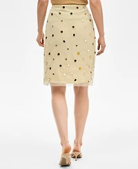 I.n.c. International Concepts Women's Rhinestone Skirt, Exclusively at Macy's
