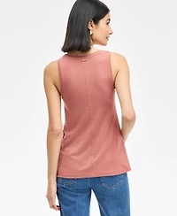 I.n.c. International Concepts Women's Luxe Scoop-Neck Tank Top, Exclusively at Macy's