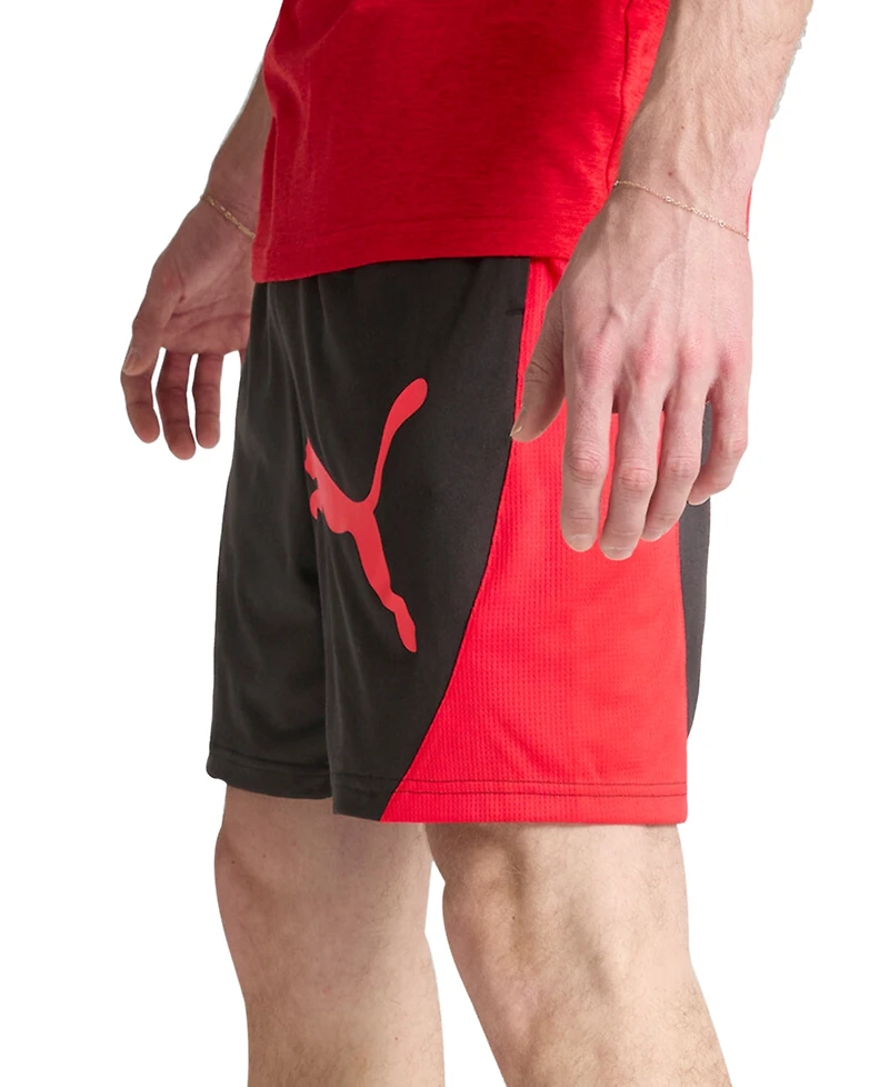 Puma Men's Tad Tech Knit Logo Shorts