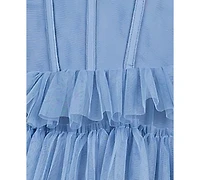 B Darlin Juniors' Corset Ruffled Gown