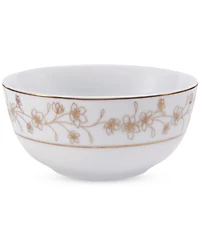 Mikasa Metallic Floral Gold 32-Pc. Dinnerware Set, Service for 8