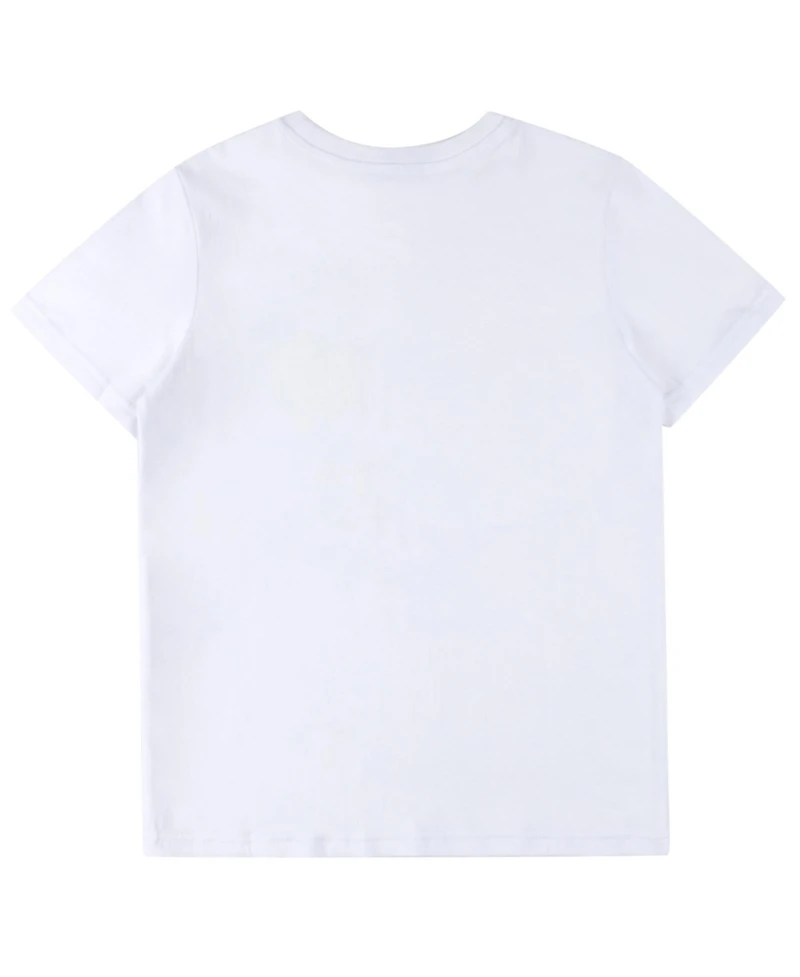 B By Brooks Brothers Big Boys Fly High Graphic Pocket T-Shirt
