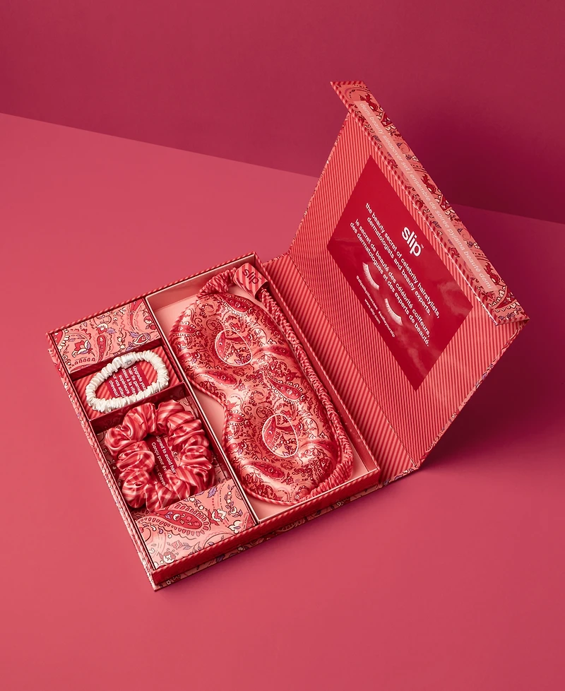Slip 3-Pc. Pure Silk Beauty Sleepover Set - Demi