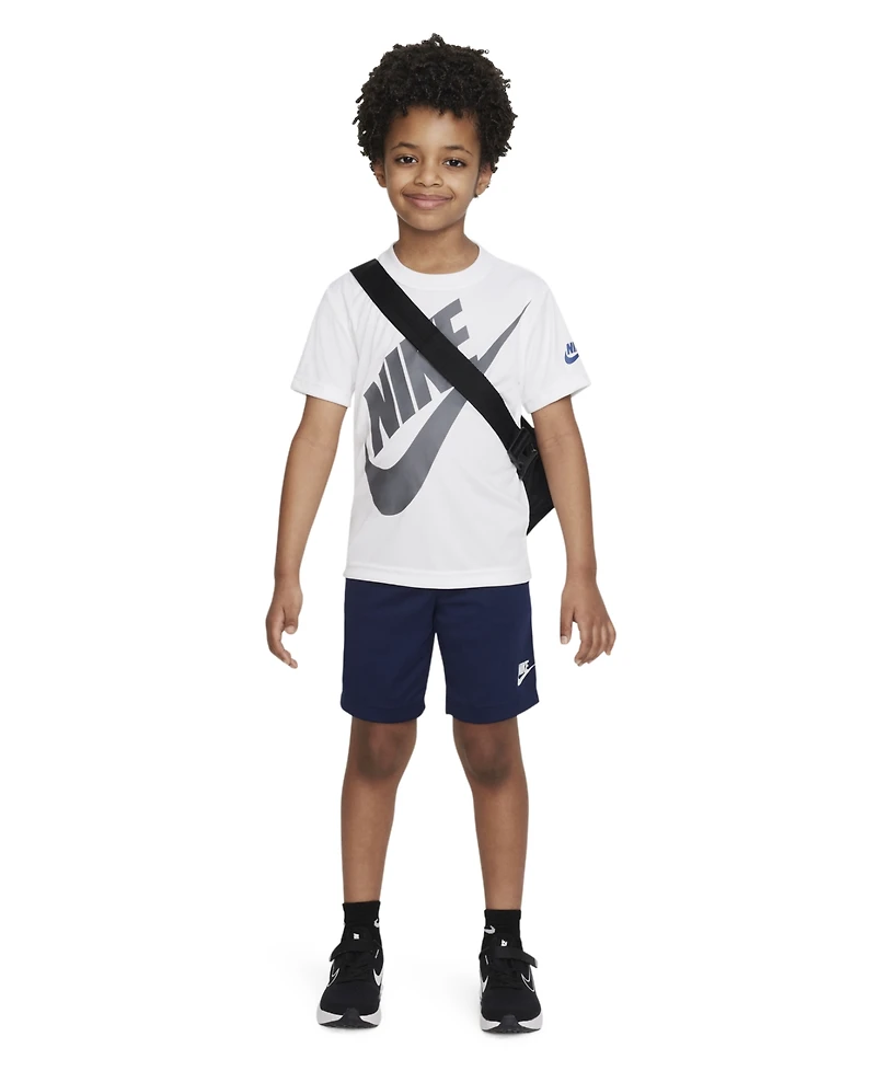 Nike Little Boys 2-Piece Futura T-Shirt and Shorts Set