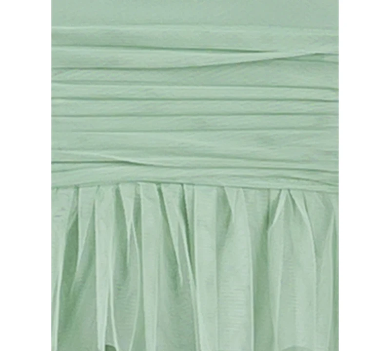 B Darlin Juniors' Strapless Ruffle-Skirt Gown