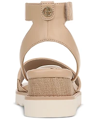 Giani Bernini Women's Constancia Ankle Strap Wedge Sandals, Created for Macy's