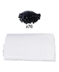 12x20ft Carport Canopy Cover, Waterproof & Uv Tarp with Elastic Buckles