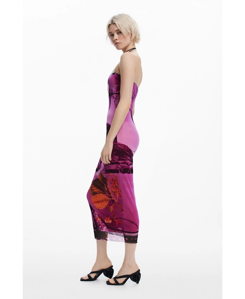 Desigual Women's Dress designed by Mr. Christian Lacroix