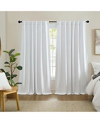 Elrene Home Fashions Solace Solid Max-Blackout Window Curtain Panel