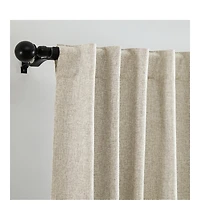Elrene Home Fashions Solace Solid Max-Blackout Window Curtain Panel