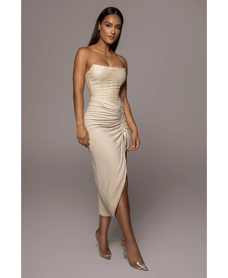 Jluxlabel Women's Fenix Reversible Linen Corset