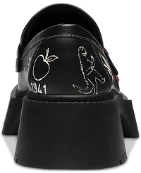 Coach Women's Leah Platform Sketch Loafer Flats