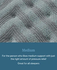 Beautyrest Level One 12.5" Medium Tight Top Mattress